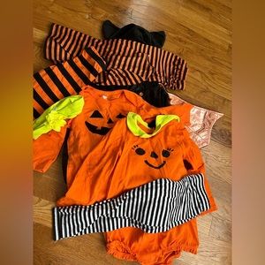 Lot- Baby Halloween Clothes Target 12-18 Mo